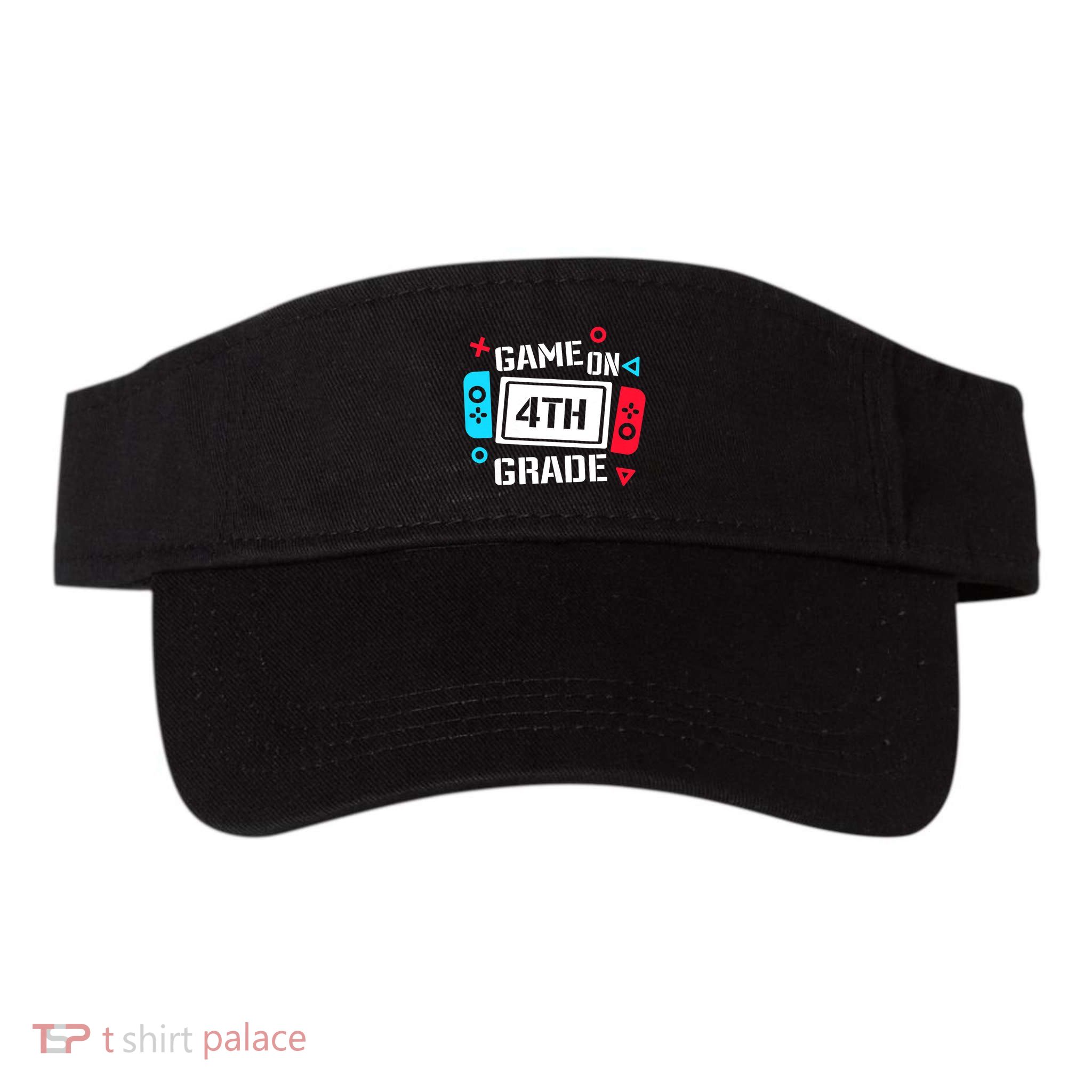 Game On 4th Grade Valucap Bio-Washed Visor