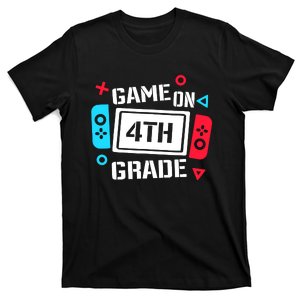 Game On 4th Grade Boy Fourth Grade Back To School T-Shirt