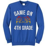 Game On 4Th Grade Funny Back To School First Day Of Sc Gift Sweatshirt