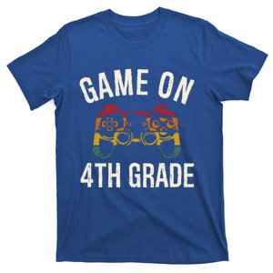 Game On 4Th Grade Funny Back To School First Day Of Sc Gift T-Shirt