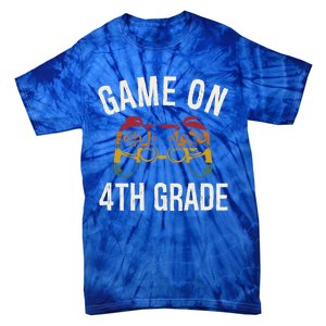 Game On 4Th Grade Funny Back To School First Day Of Sc Gift Tie-Dye T-Shirt