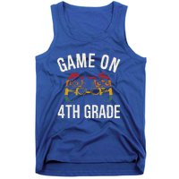 Game On 4Th Grade Funny Back To School First Day Of Sc Gift Tank Top