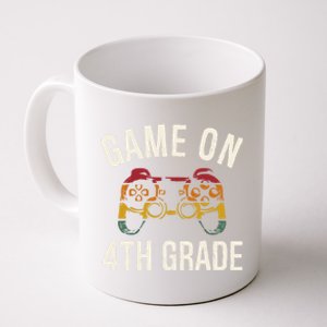 Game On 4Th Grade Funny Back To School First Day Of Sc Gift Coffee Mug