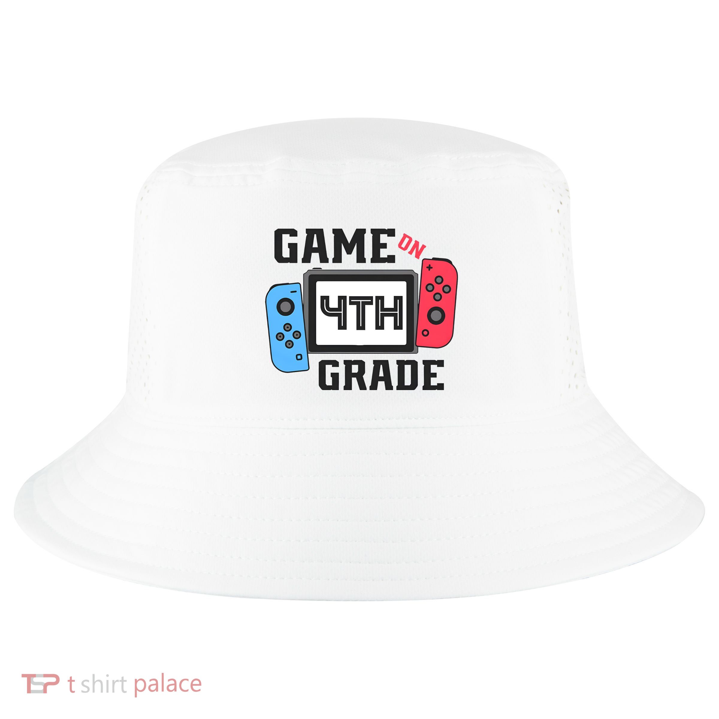 Game On 4th Grade Back To School Cool Comfort Performance Bucket Hat