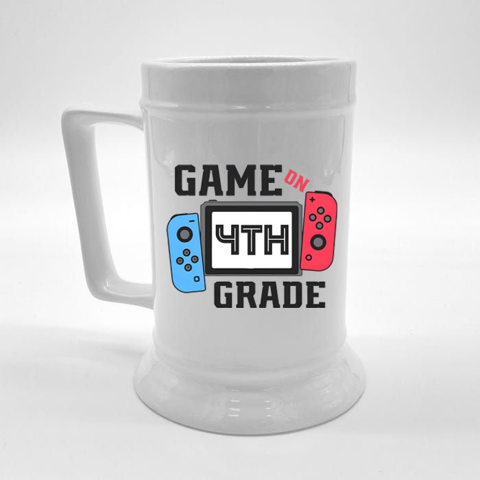 Game On 4th Grade Back To School Beer Stein