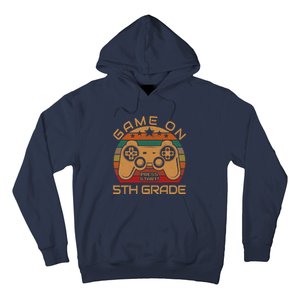 Game On 5th Grade First Day Gamer Gift Back to School Hoodie