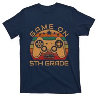 Game On 5th Grade First Day Gamer Gift Back to School T-Shirt