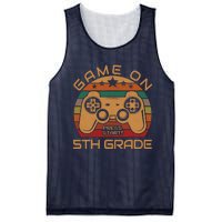 Game On 5th Grade First Day Gamer Gift Back to School Mesh Reversible Basketball Jersey Tank