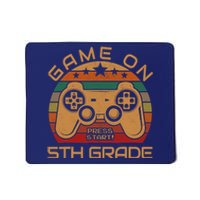 Game On 5th Grade First Day Gamer Gift Back to School Mousepad