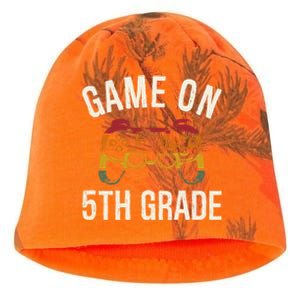 Game On 5Th Grade Funny Back To School First Day Of Sc Great Gift Kati - Camo Knit Beanie