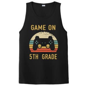 Game On 5Th Grade Gift 5Th Graders Gamers Back To School Cool Gift PosiCharge Competitor Tank