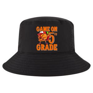 Game On 5th Grade Basketball Dabbing Retro Player Cool Comfort Performance Bucket Hat