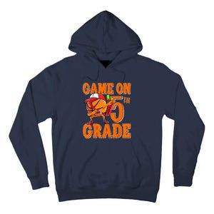 Game On 5th Grade Basketball Dabbing Retro Player Tall Hoodie