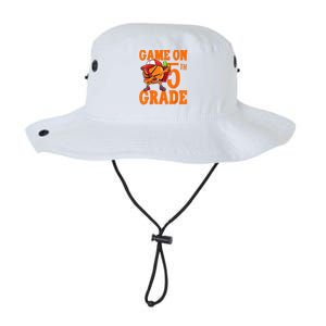 Game On 5th Grade Basketball Dabbing Retro Player Legacy Cool Fit Booney Bucket Hat