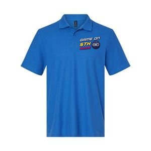 Game On 5Th Grade Back To School Gift Gamer Student Gift Softstyle Adult Sport Polo