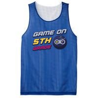 Game On 5Th Grade Back To School Gift Gamer Student Gift Mesh Reversible Basketball Jersey Tank