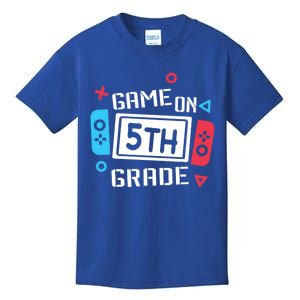 Game On 5Th Grade Funny Gift Fifth Grade Back To School Cute Gift Kids T-Shirt