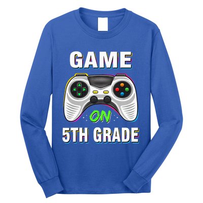 Game On 5th Grade Fifth Grade Back To School Long Sleeve Shirt