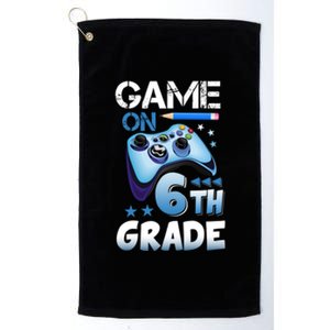 Game On 6Th Grade First Day Gamer Back To School Gift Platinum Collection Golf Towel