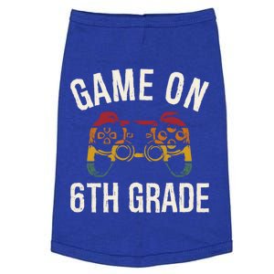 Game On 6Th Grade Funny Back To School First Day Of Sc Great Gift Doggie Tank