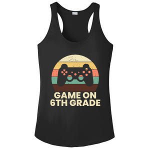 Game On 6Th Grade Video Game Back To School Student Gamer Cute Gift Ladies PosiCharge Competitor Racerback Tank