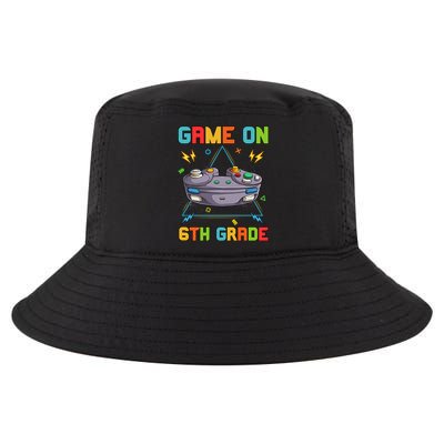 Game On 6Th Grade Funny Back To School 6Th Grade Video Games Gift Cool Comfort Performance Bucket Hat