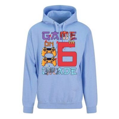 Game On 6Th Sixth Grade 6Th Grade First Day Of School Gift Unisex Surf Hoodie