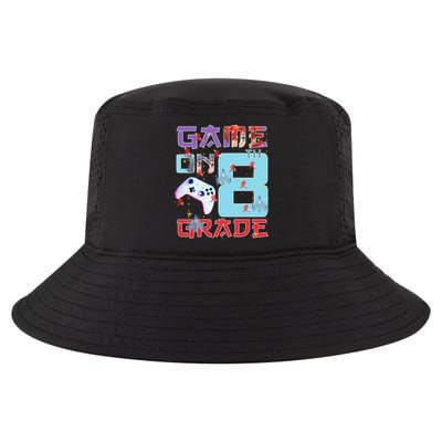 Game On 8Th Eight Grade 8Th Grade First Day Of School Meaningful Gift Cool Comfort Performance Bucket Hat