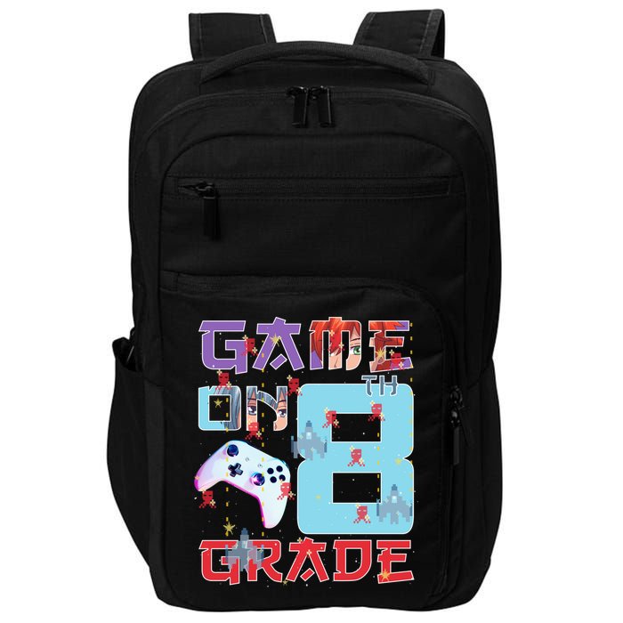 Game On 8Th Eight Grade 8Th Grade First Day Of School Meaningful Gift Impact Tech Backpack