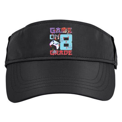 Game On 8Th Eight Grade 8Th Grade First Day Of School Meaningful Gift Adult Drive Performance Visor