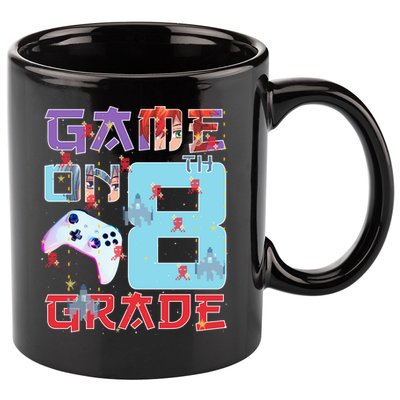 Game On 8Th Eight Grade 8Th Grade First Day Of School Meaningful Gift 11oz C Handle Ceramic Mug