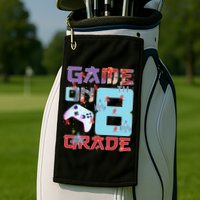 Game On 8Th Eight Grade 8Th Grade First Day Of School Meaningful Gift Golf Towel