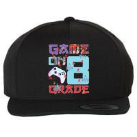 Game On 8Th Eight Grade 8Th Grade First Day Of School Meaningful Gift Wool Snapback Cap