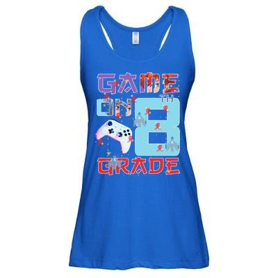 Game On 8Th Eight Grade 8Th Grade First Day Of School Meaningful Gift Ladies Essential Flowy Tank
