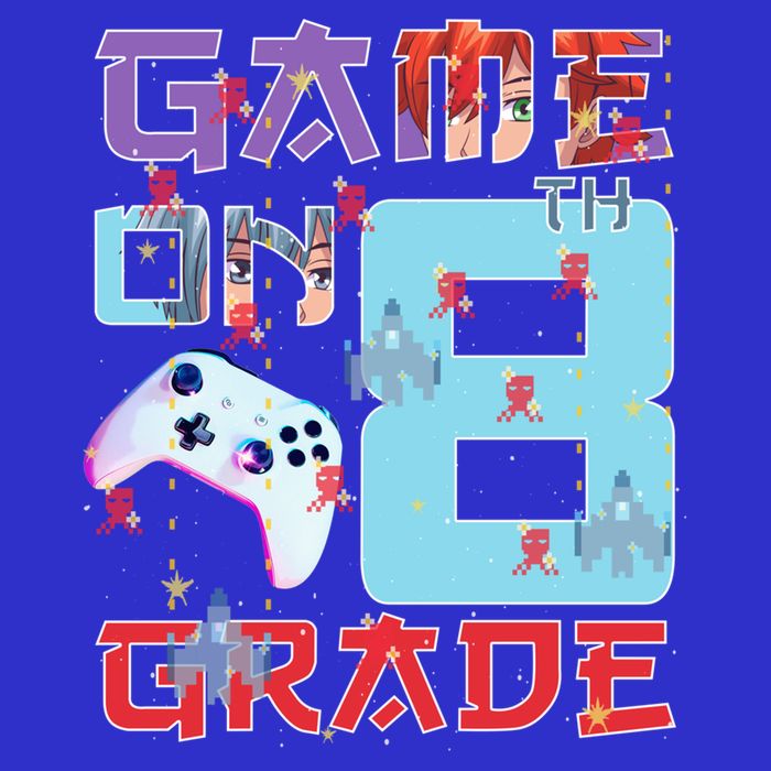 Game On 8Th Eight Grade 8Th Grade First Day Of School Meaningful Gift 16 in Basic Backpack