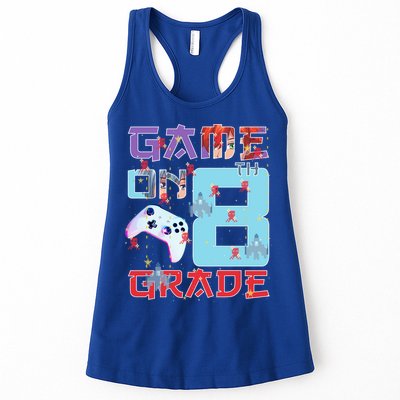 Game On 8Th Eight Grade 8Th Grade First Day Of School Meaningful Gift Womens Tank Top