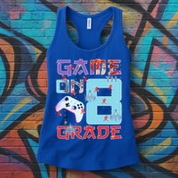 Game On 8Th Eight Grade 8Th Grade First Day Of School Meaningful Gift Womens Tank Top