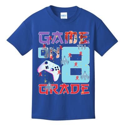 Game On 8Th Eight Grade 8Th Grade First Day Of School Meaningful Gift Kids T-Shirt