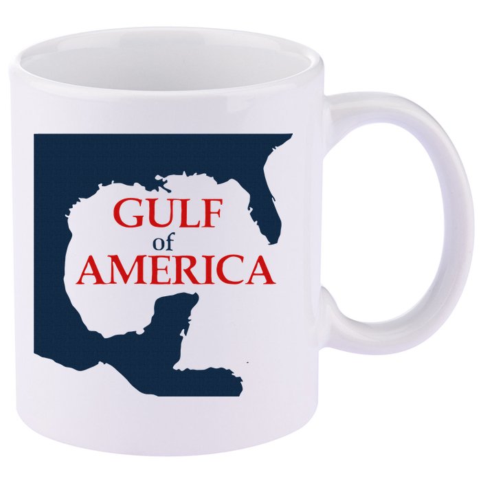 Gulf Of America 11oz C Handle Ceramic Mug