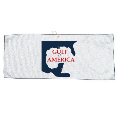Gulf Of America Large Microfiber Waffle Golf Towel