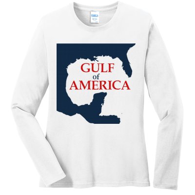 Gulf Of America Ladies Long Sleeve Shirt