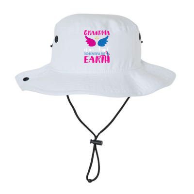 Grandma Of An Angel Miscarriage Awareness Infant Loss Gift Legacy Cool Fit Booney Bucket Hat