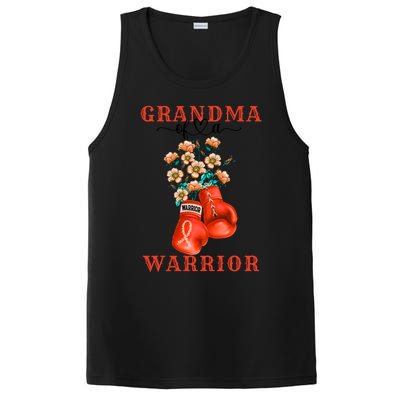 Grandma Of A Warrior Ney Cancer Awareness Support Squad Gift PosiCharge Competitor Tank