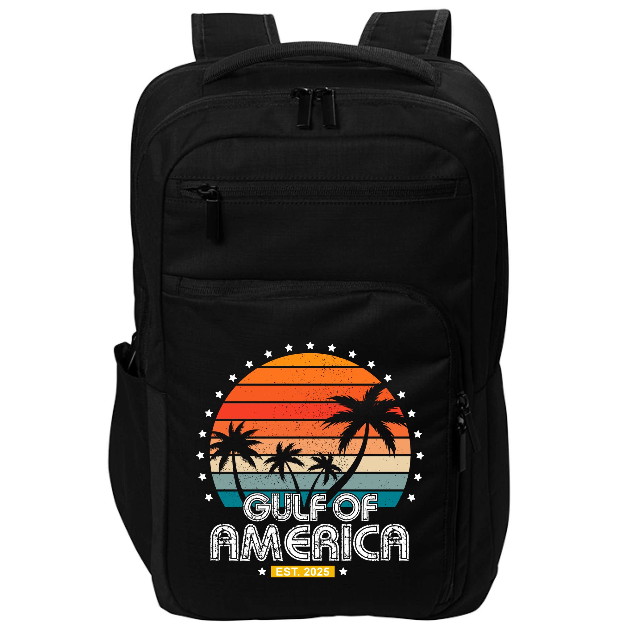Gulf Of America President Trump Est 2025 Impact Tech Backpack