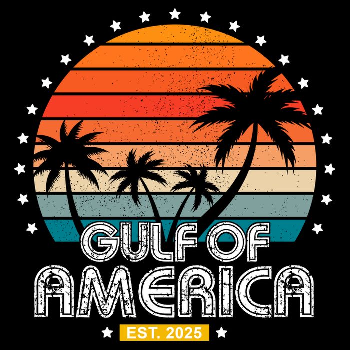 Gulf Of America President Trump Est 2025 Bucket Hat