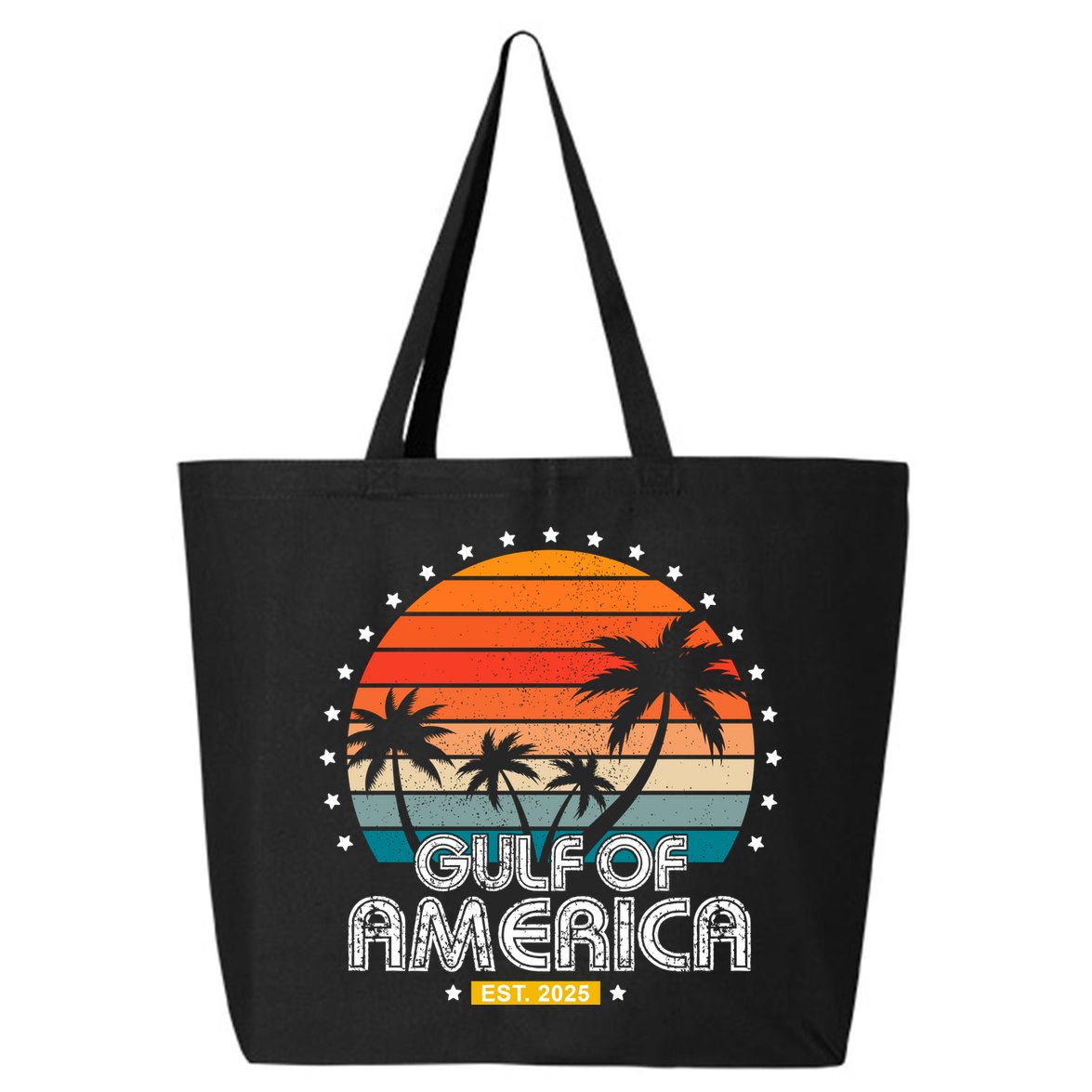 Gulf Of America President Trump Est 2025 25L Jumbo Tote