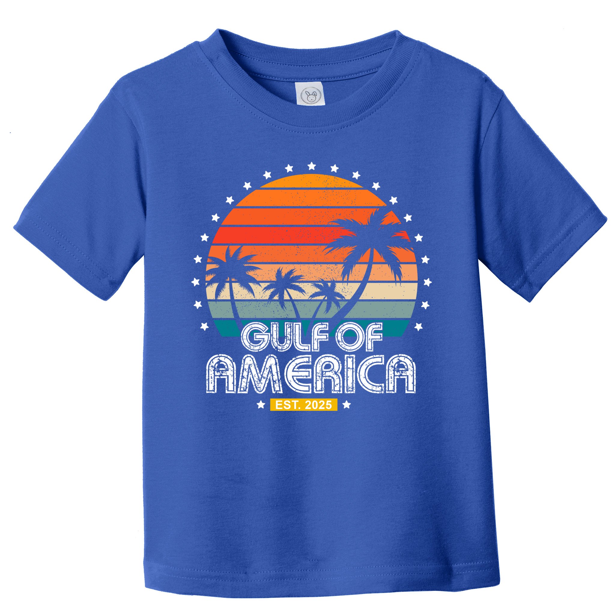 Gulf Of America President Trump Est 2025 Toddler T-Shirt