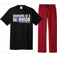 Grandma of a Warrior NICU Prematurity Awareness Pajama Set