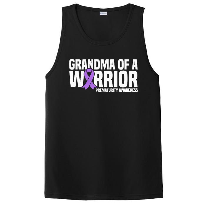 Grandma of a Warrior NICU Prematurity Awareness PosiCharge Competitor Tank