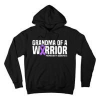 Grandma of a Warrior NICU Prematurity Awareness Tall Hoodie